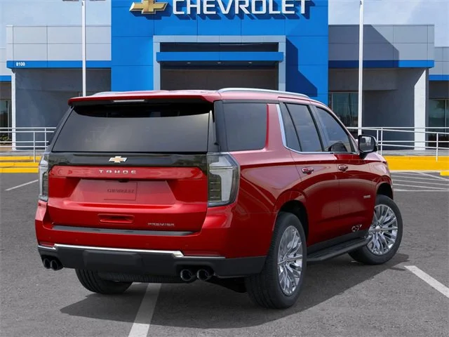 2026 Chevrolet Tahoe Premier Red at Classic Elite Chevrolet Hwy 6