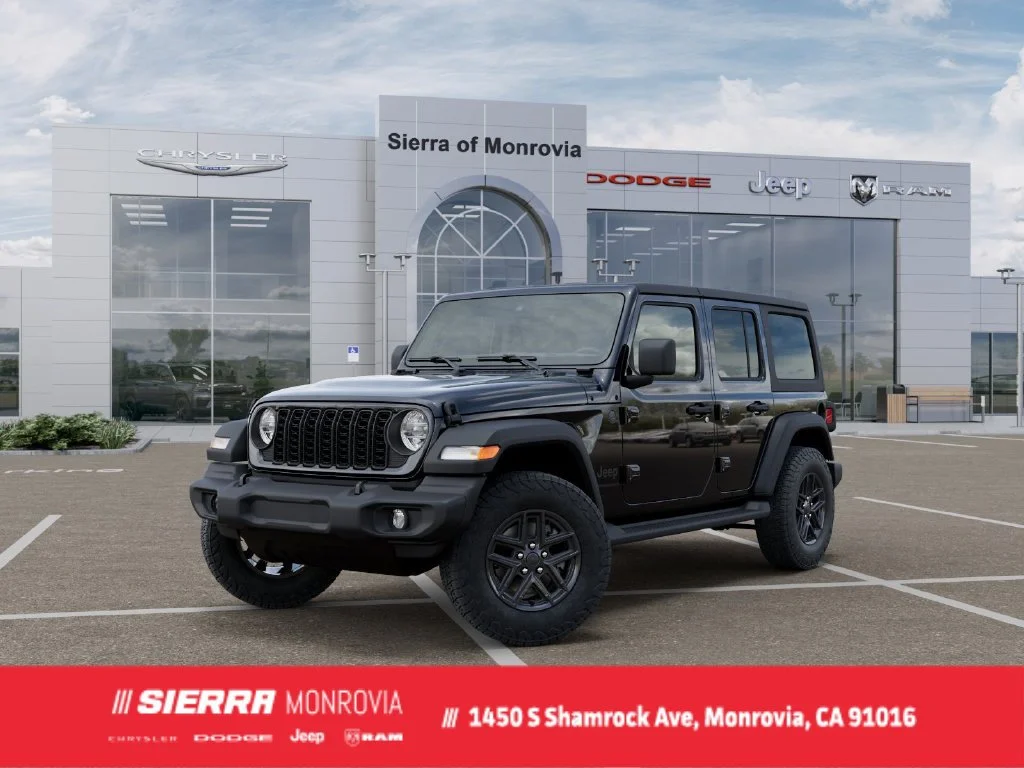 New 2026 Black Clear-Coat Exterior Paint Jeep Sport S image 1