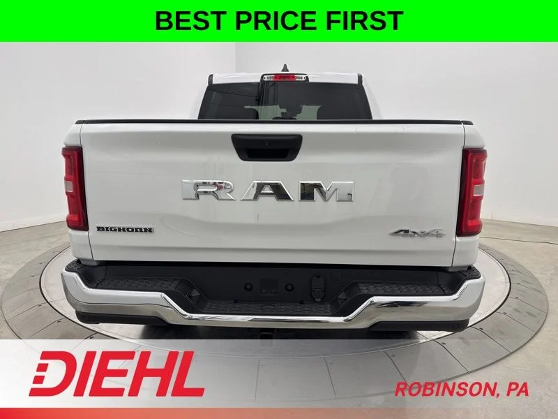 New 2026 Bright White Clear-Coat Exterior Paint RAM Big Horn/Lone Star image 6