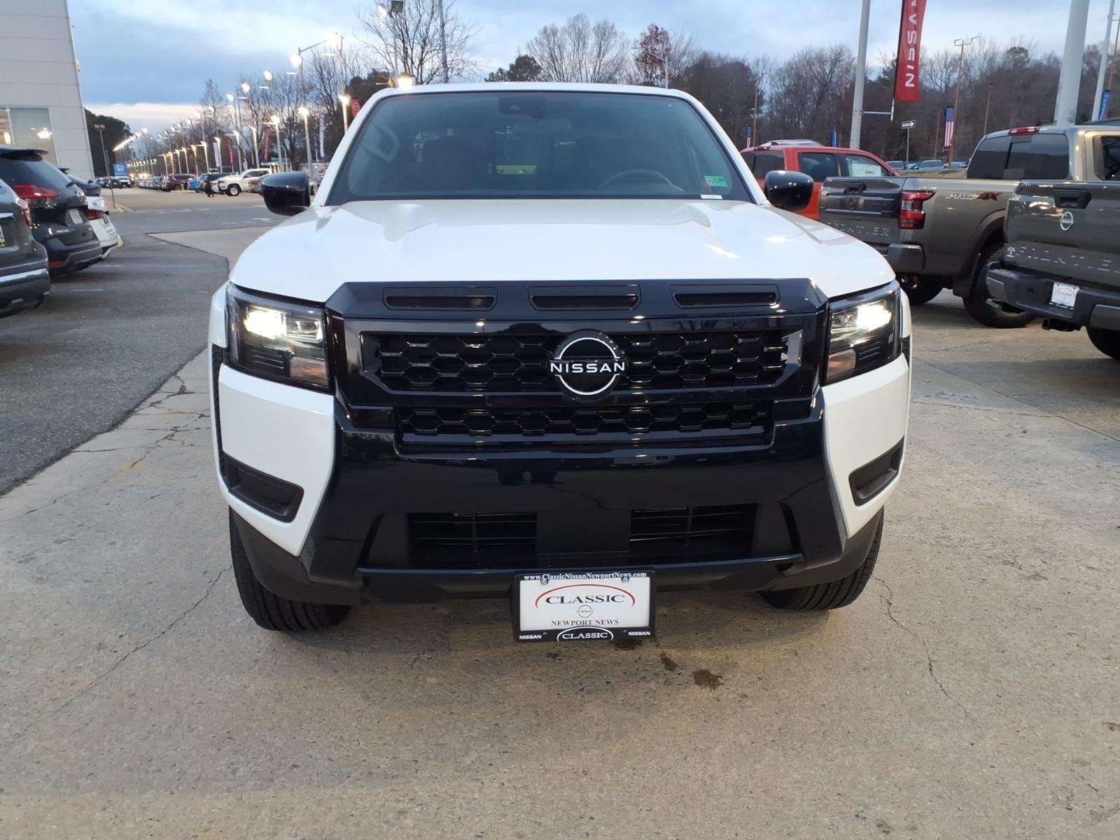 New 2026 Glacier White Nissan Crew Cab SV image 2