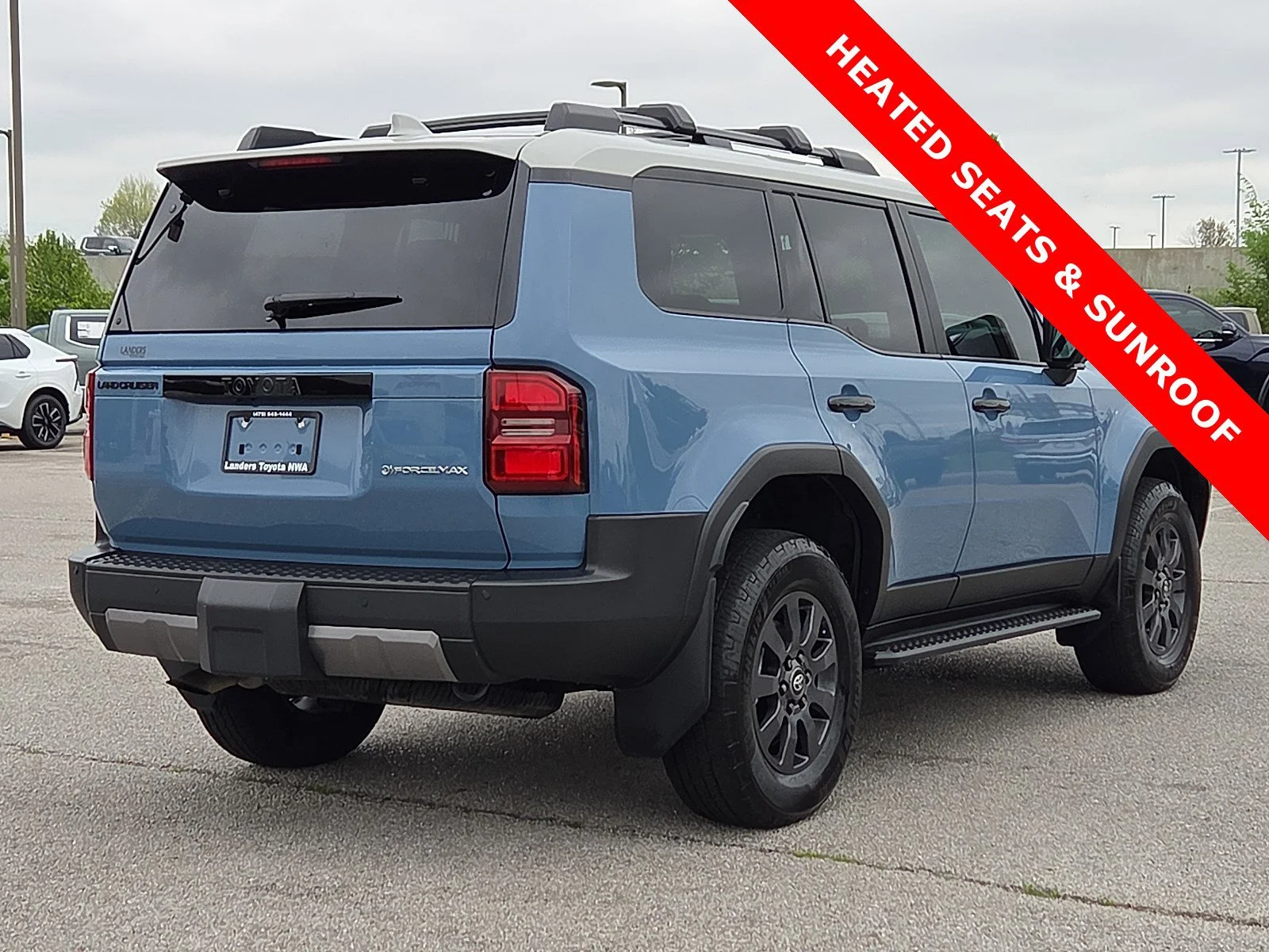 Used 2024 Heritage Blue/Gray Scape Toyota 4DR 4WD image 5