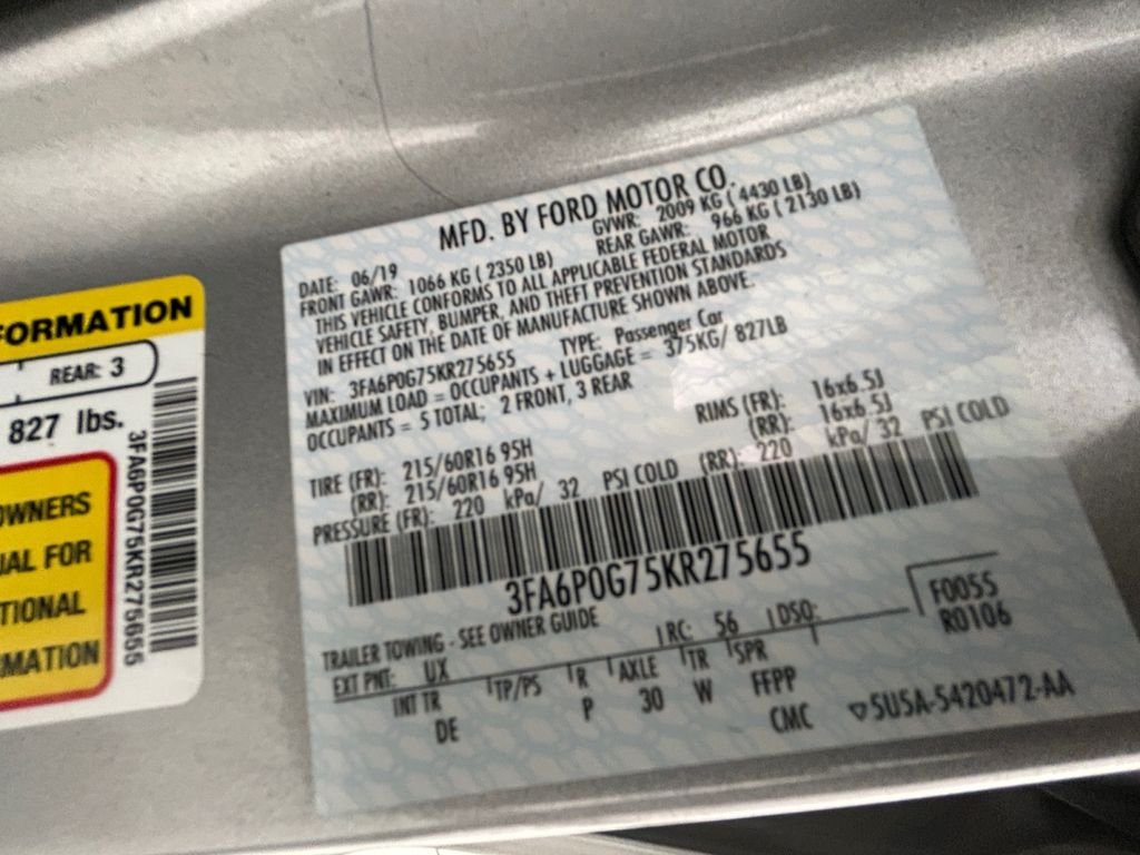 Used 2019 Silver Ford S image 20