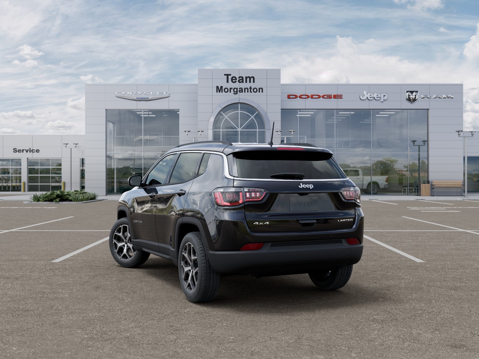 New 2026 Diamond Black Crystal Pearl-Coat Exterior Paint Jeep Limited image 38