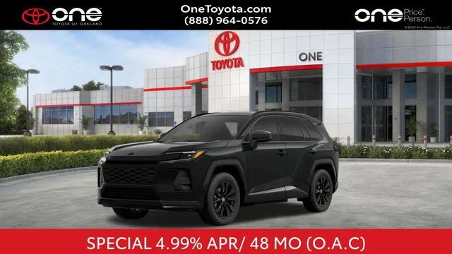 New 2026 Black Toyota SE image 1