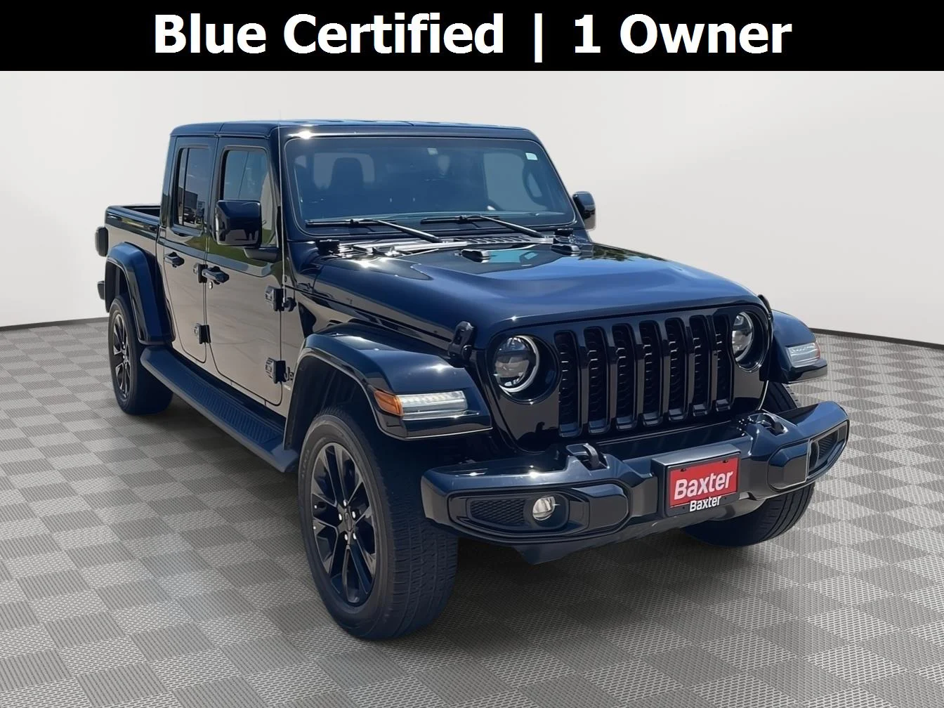 Used 2023 Black Clearcoat Jeep High Altitude image 1