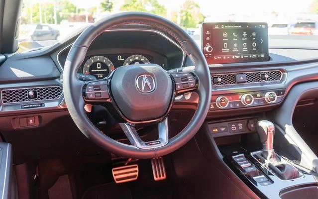 Used 2024 Liquid Carbon Metallic Acura A-Spec Tech Package image 14