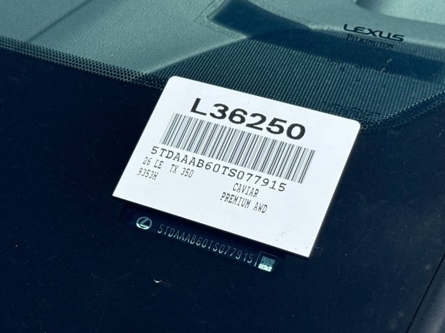 New 2026 Caviar Lexus PREMIUM AWD image 23