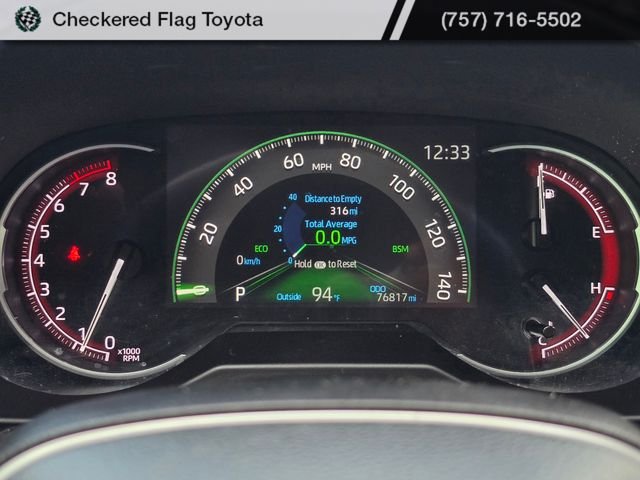 Used 2024 Midnight Black Metallic Toyota XLE Premium image 12