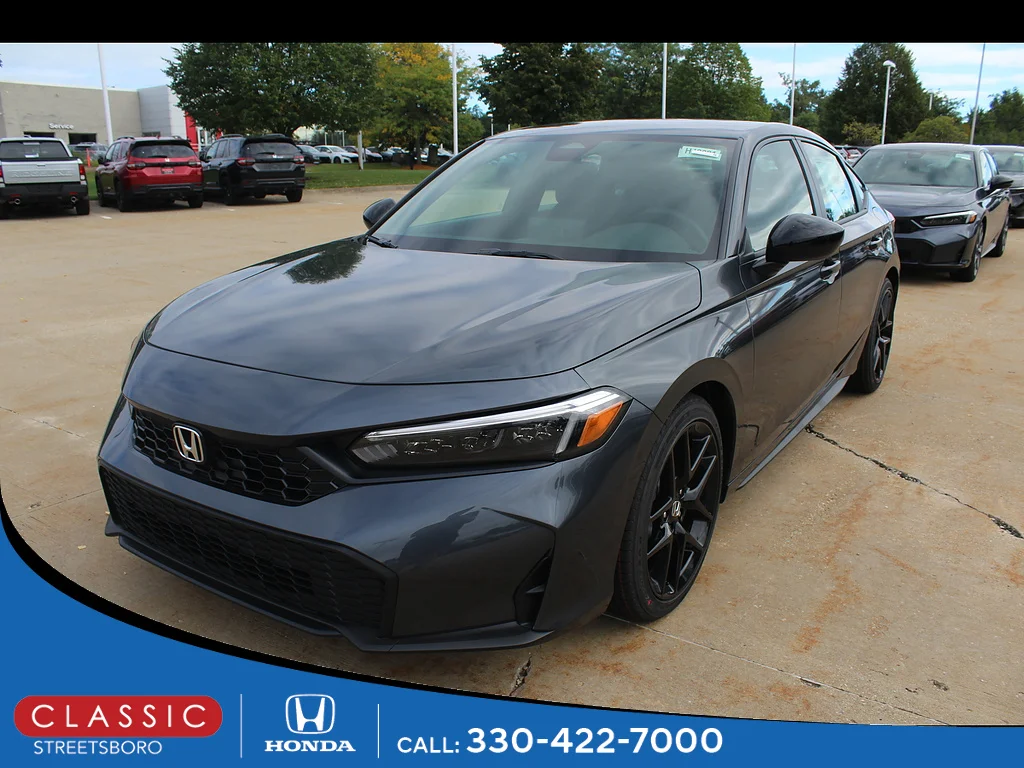 New 2026 Meteorite Gray Metallic Honda Sport image 1