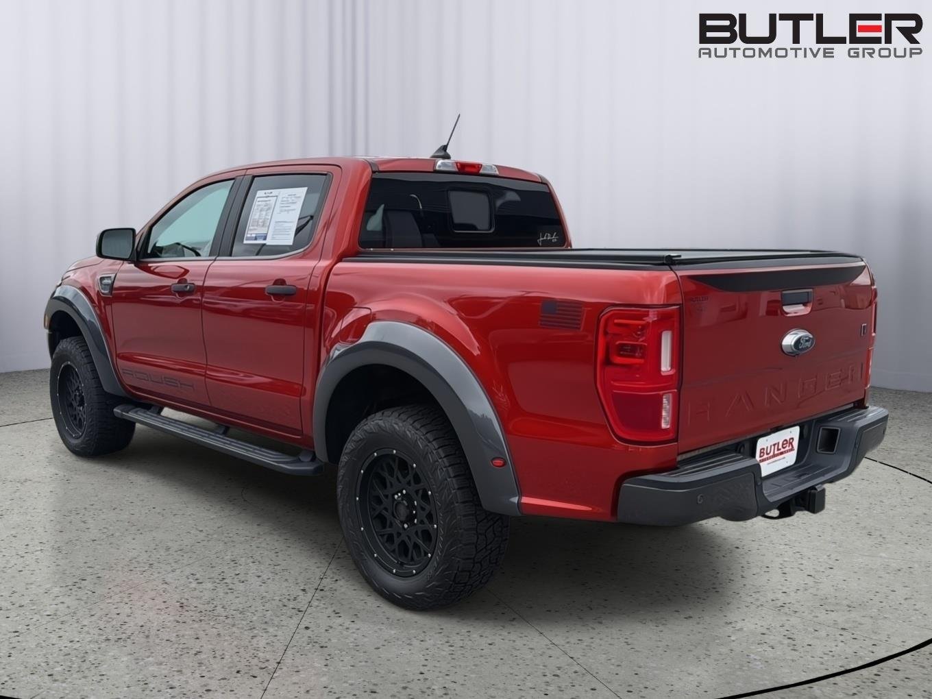 Used 2022 Hot Pepper Red Metallic Tinted Clearcoat Ford XLT Roush image 4