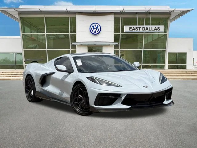 Used 2020 White Chevrolet Stingray image 1