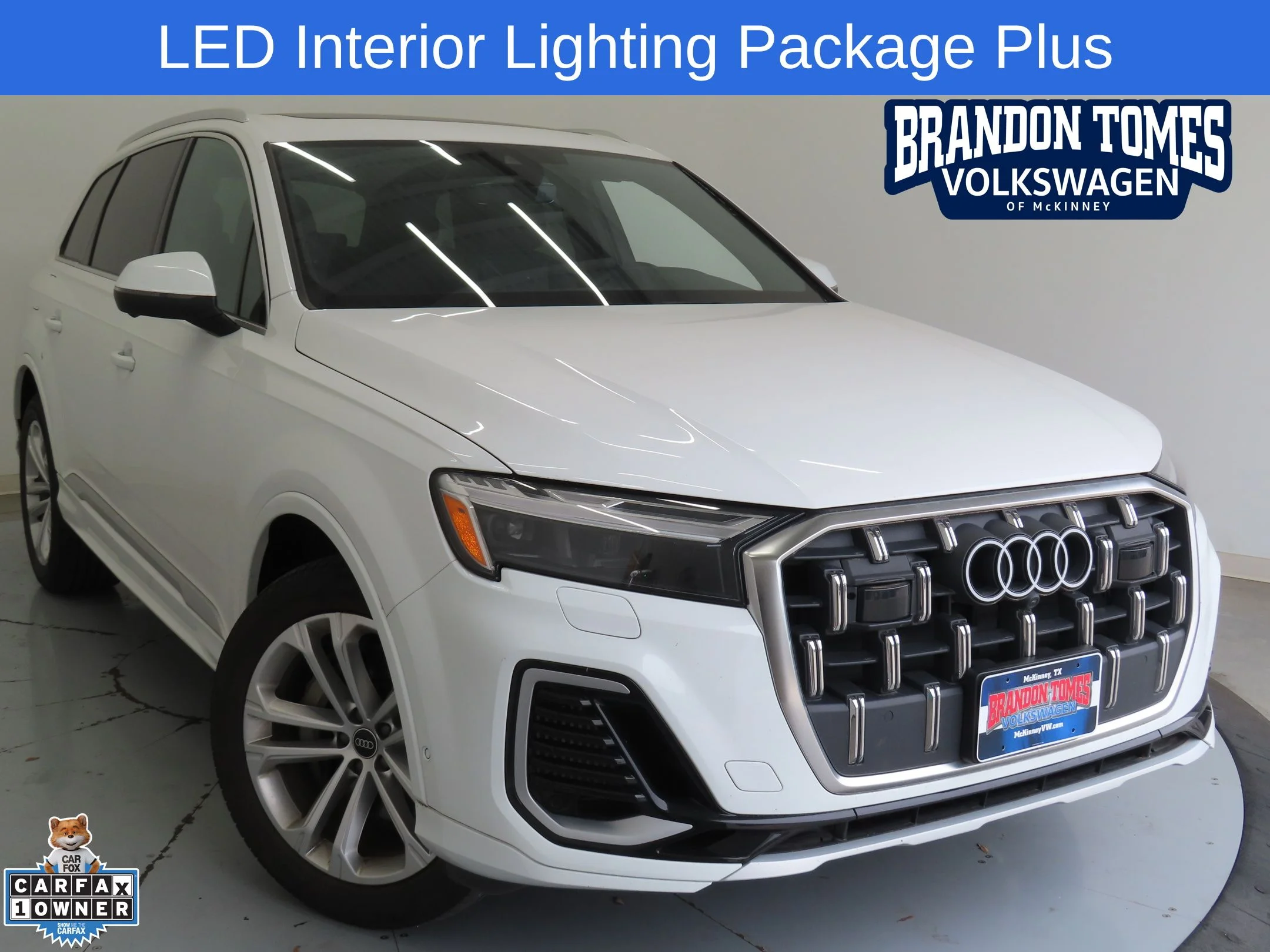 Used 2025 White Audi 55 Premium Plus image 1