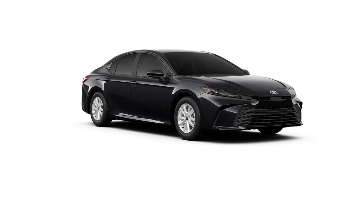 New 2026 Midnight Black Metallic Toyota LE image 15