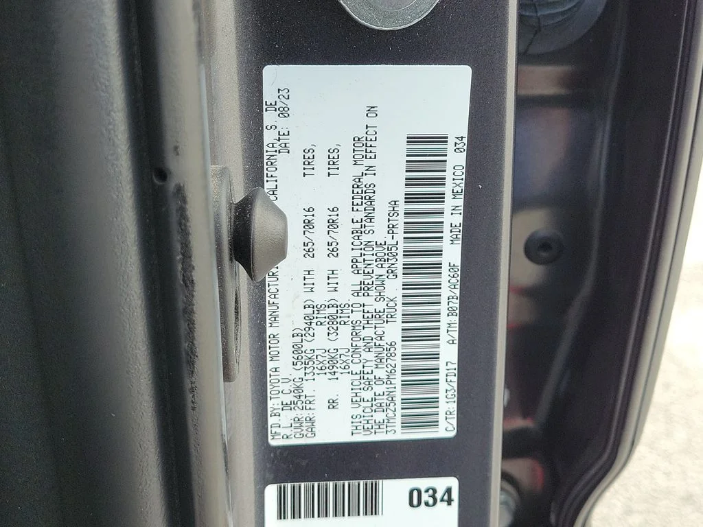 Used 2023 Magnetic Gray Metallic Toyota TRD Off-Road image 27