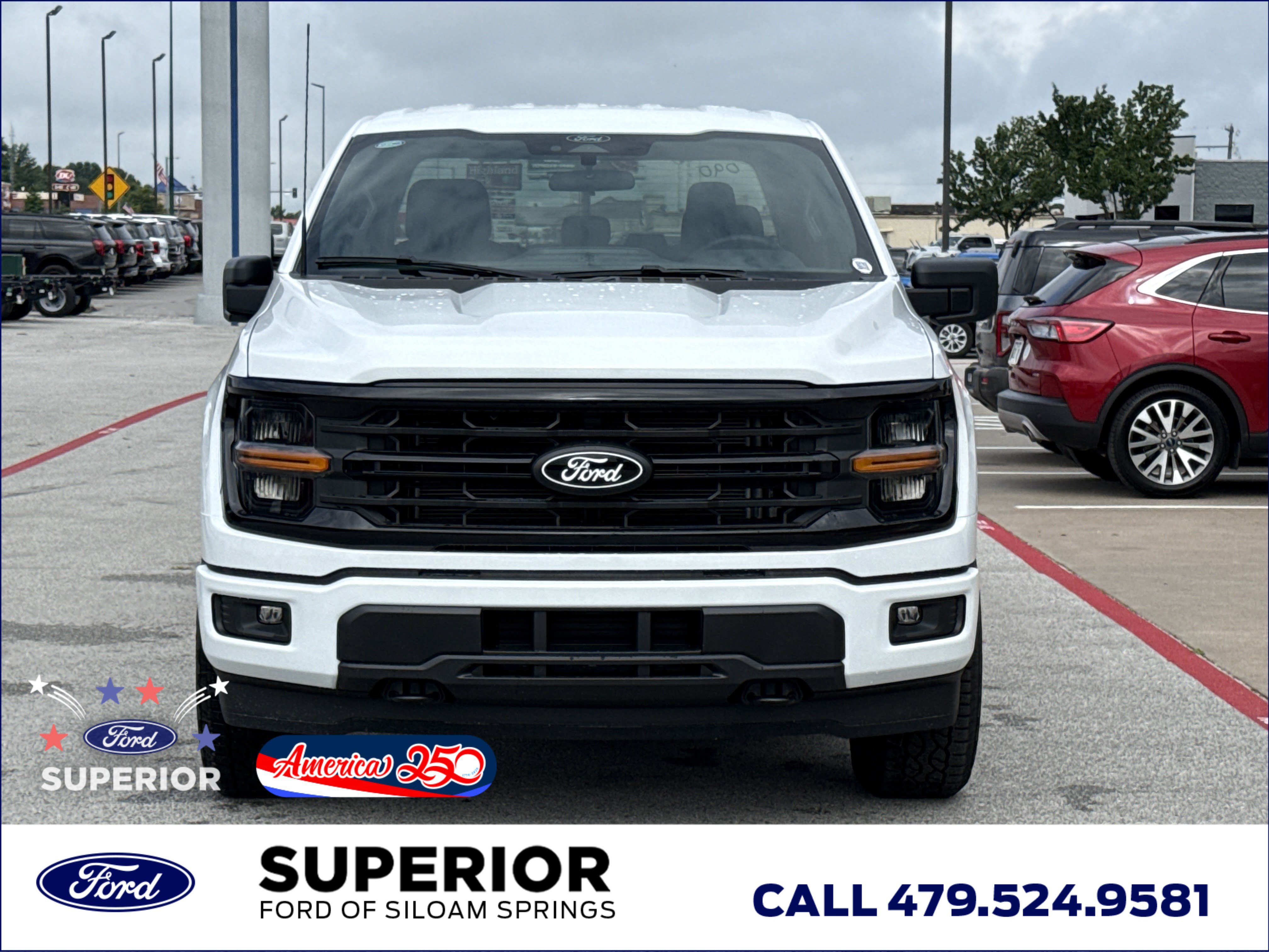 New 2026 Oxford White Ford XLT 4WD image 12