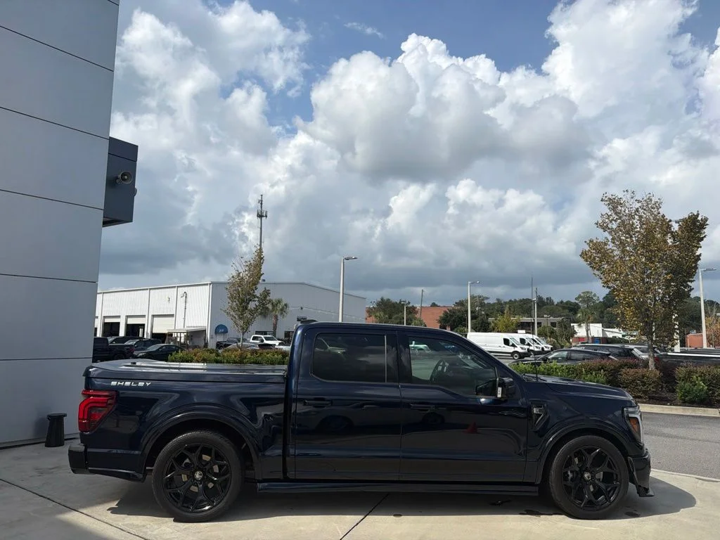 Used 2024 Antimatter Blue Metallic Ford Lariat image 9