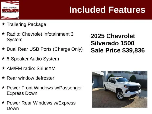 Used 2025 Summit White Chevrolet Custom image 12