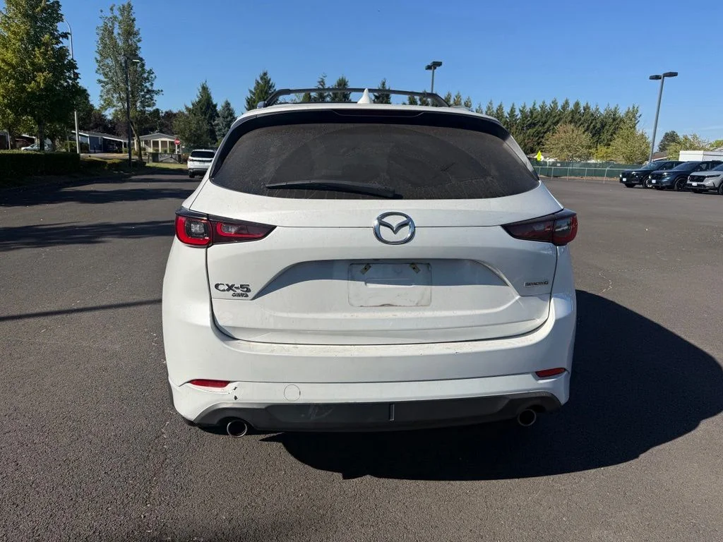 Used 2024 Rhodium White Metallic Mazda 2.5 S Preferred Package One-Owner image 6