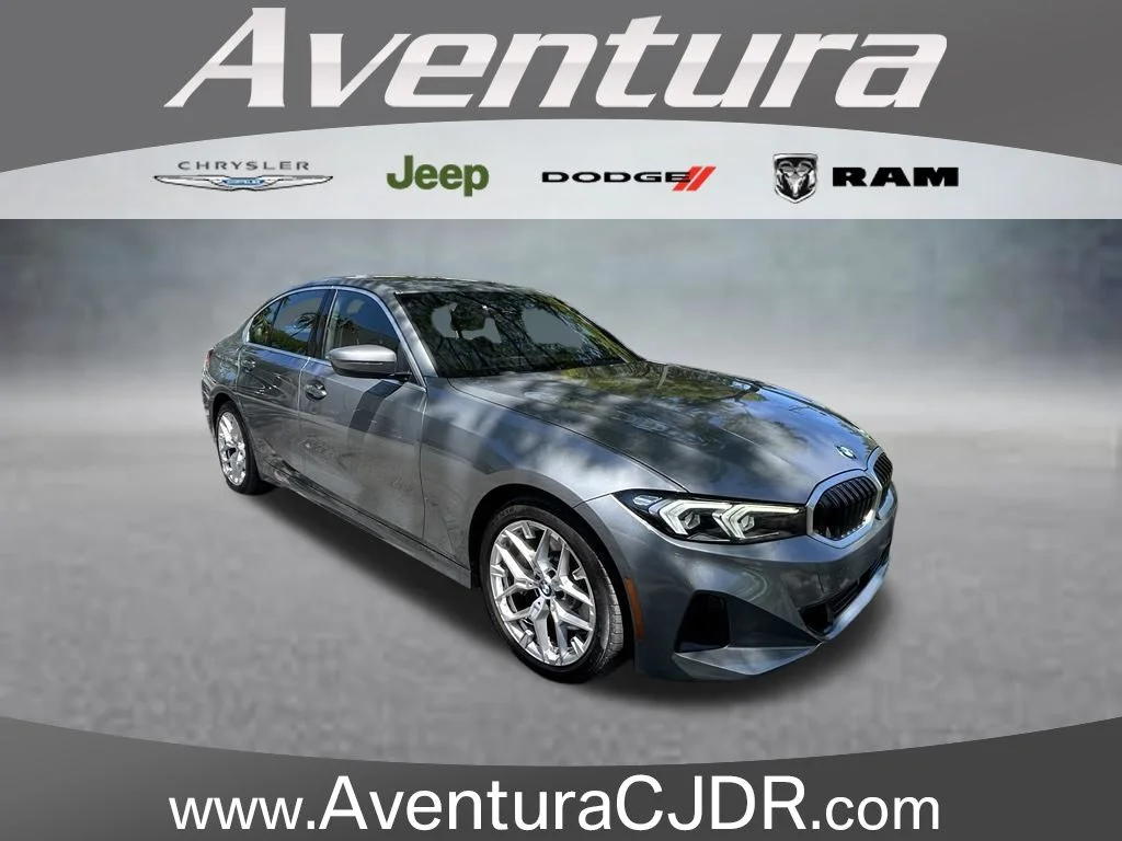 Certified Used 2025 Gray BMW 330i image 1