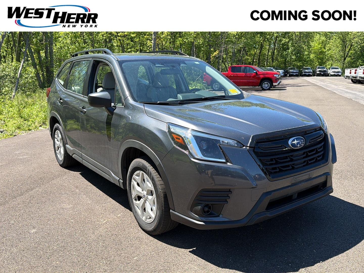 Used 2024 Magnetite Gray Metallic Subaru Base image 1