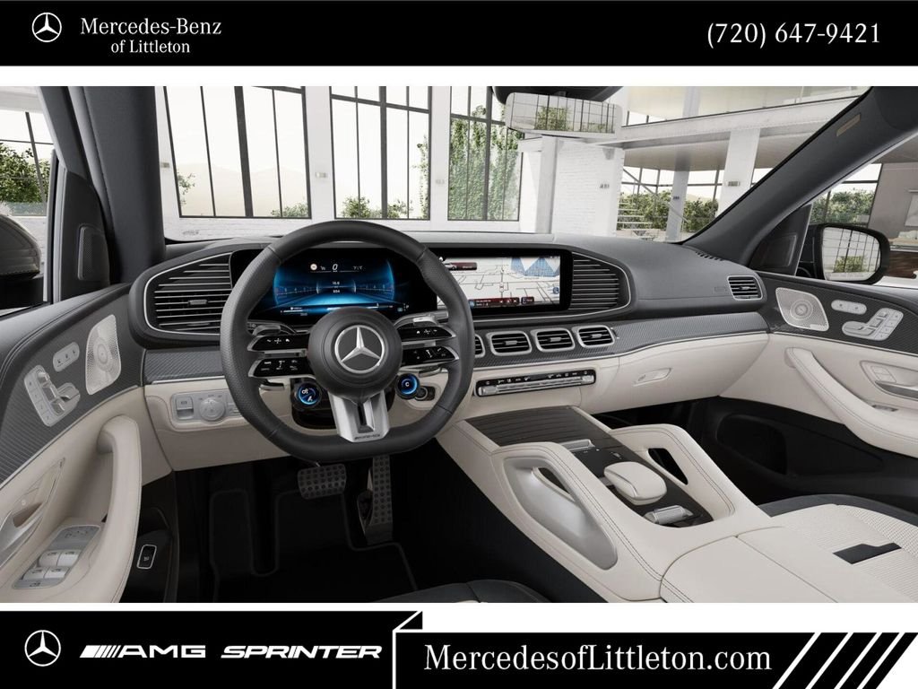 New 2026 MANUFAKTUR Moonlight White Metallic Mercedes-Benz GLE 53 AMG® image 3