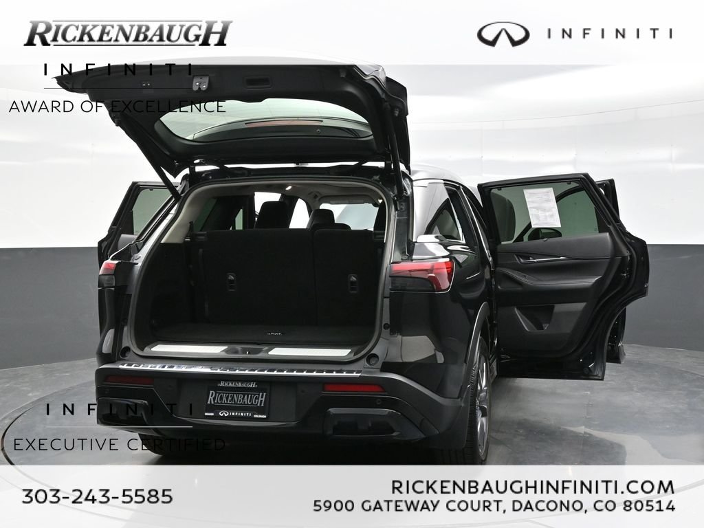 Certified Used 2023 Black INFINITI LUXE image 42