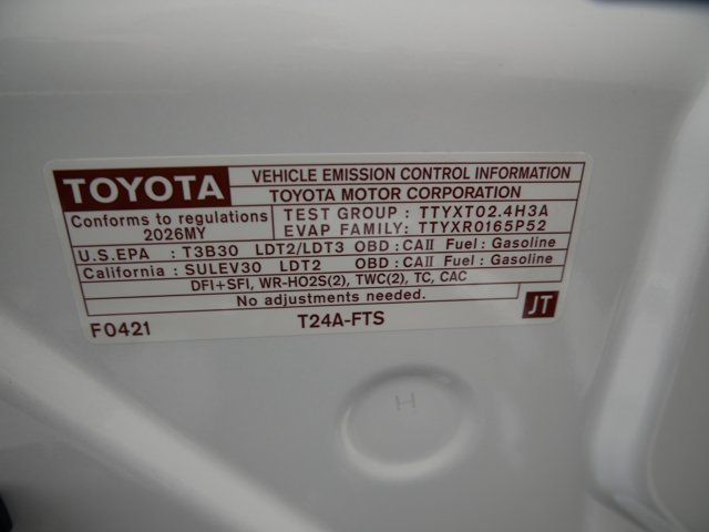 New 2026 Ice Cap Toyota SR5 image 27