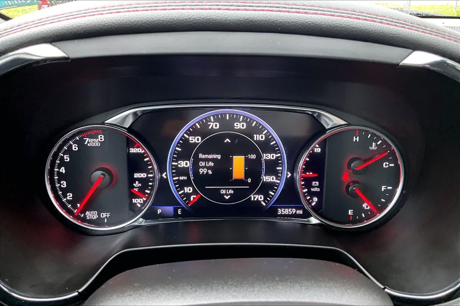 Used 2023 Nitro Yellow Metallic Chevrolet RS image 24