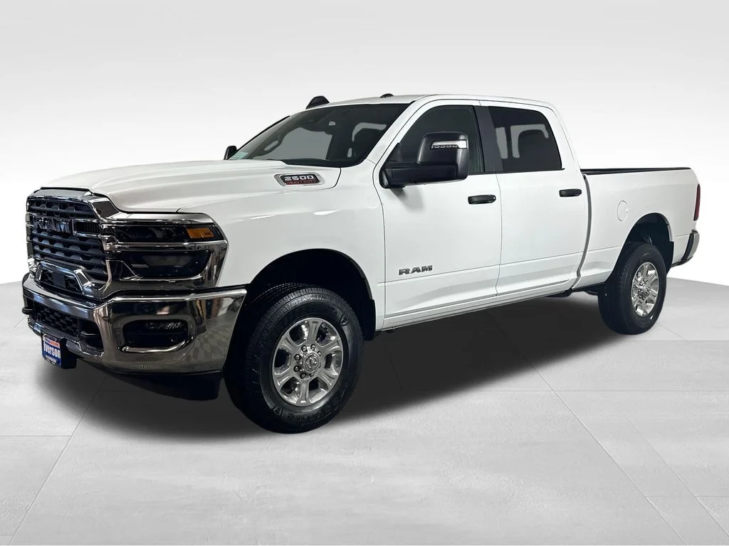 New 2026 Bright White Clear-Coat Exterior Paint RAM Big Horn image 5