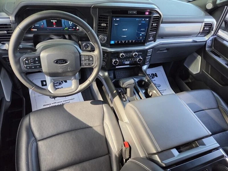 Used 2025 Space White Metallic Ford LARIAT image 11