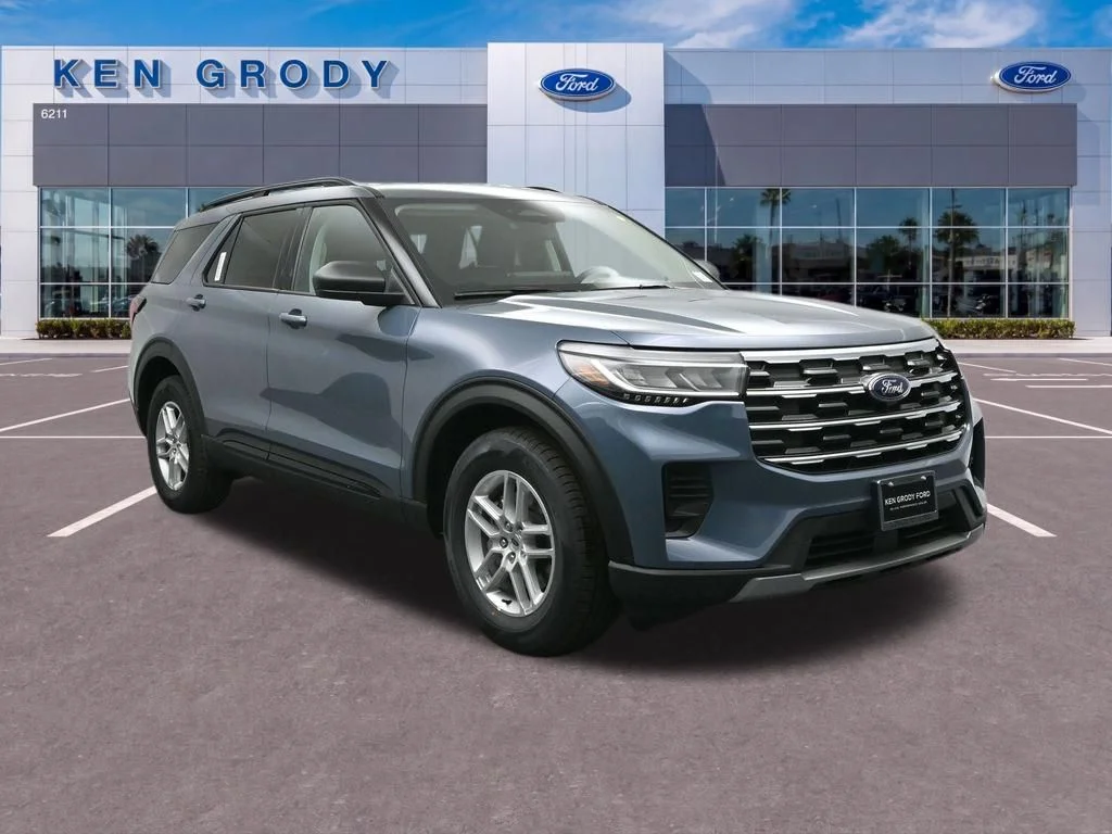 New 2026 Vapor Blue Metallic Ford Active image 1