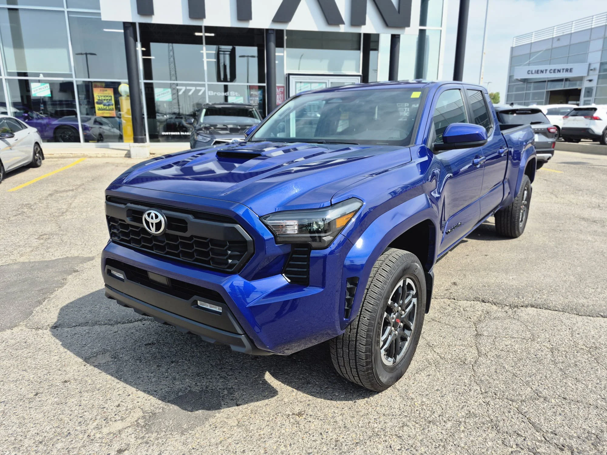 Certified Used 2024 Blue Crush Metallic Toyota TRD Sport 4x4*Htd Seats | Adaptive Cruise | CarPlay | Park Assist | Tow Pkg | Lane Keep Assist image 3