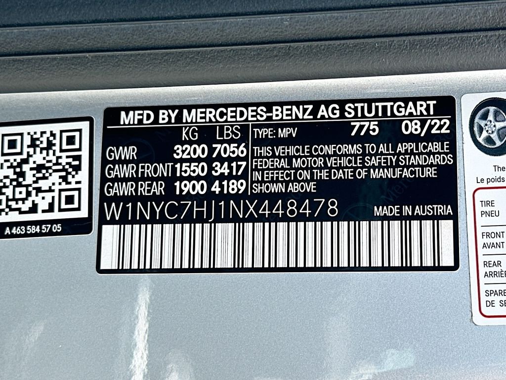 Certified Used 2022 Iridium Silver Metallic Mercedes-AMG G 63 AMG® image 32