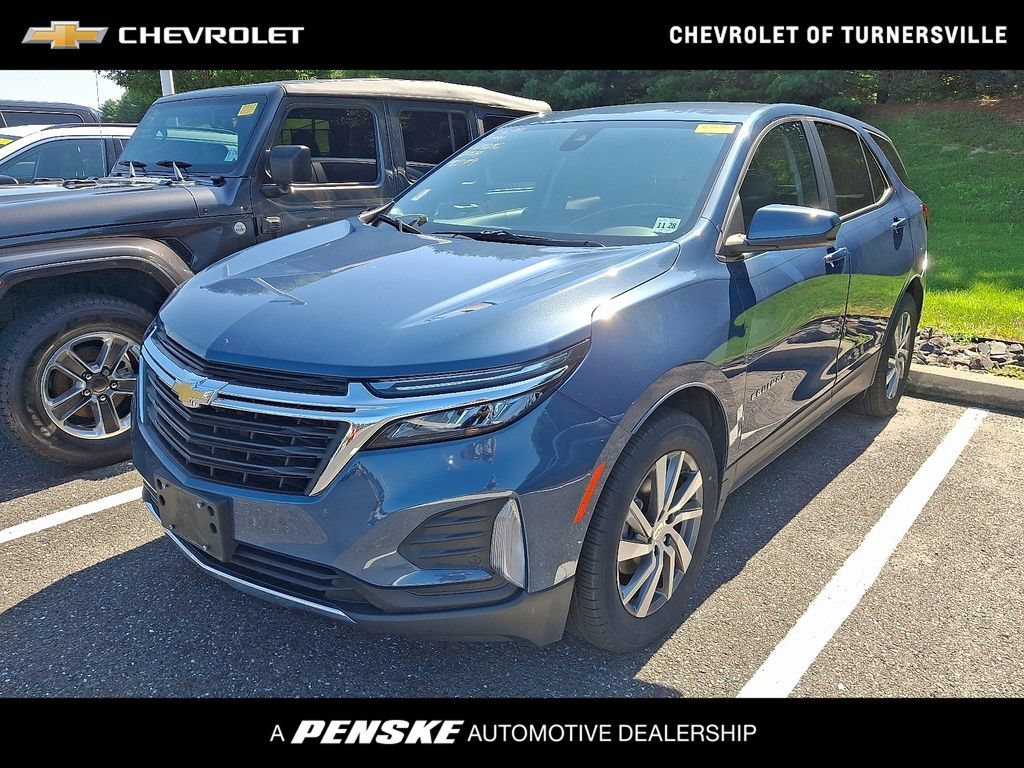 Certified Used 2024 Lakeshore Blue Metallic Chevrolet LT image 1
