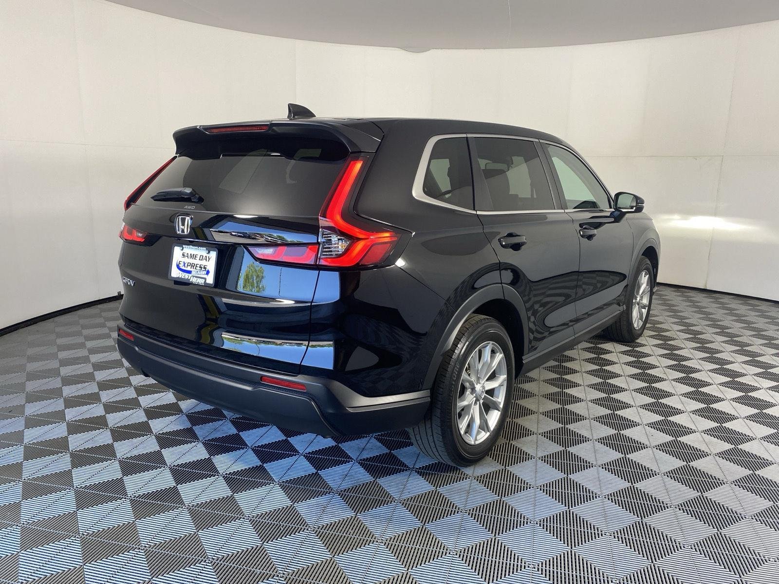 Certified Used 2024 Crystal Black Pearl Honda EX image 8