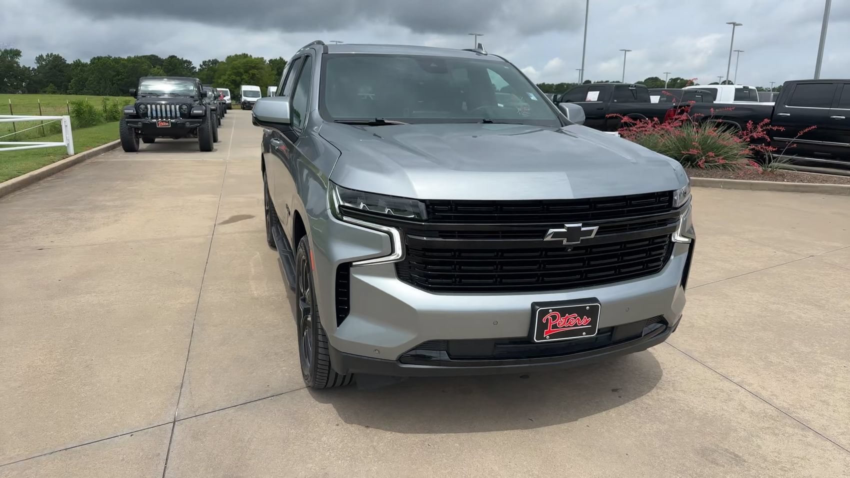 Used 2024 Sterling Gray Metallic Chevrolet RST image 4