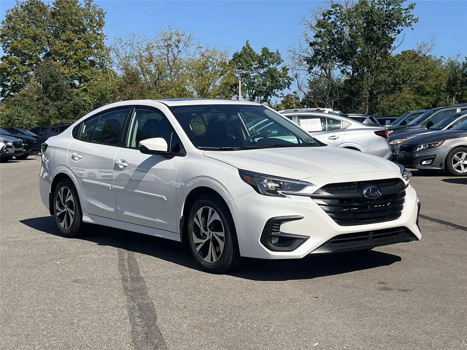 Certified Used 2025 Crystal White Pearl Subaru Premium image 7
