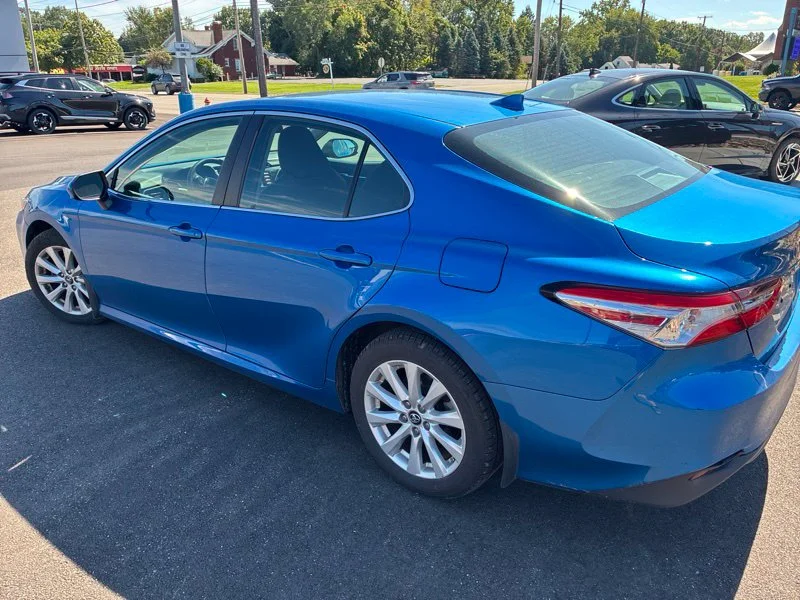 Used 2019 Blue Toyota LE image 5
