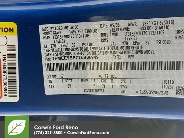 New 2026 Velocity Blue Metallic Ford Badlands image 33