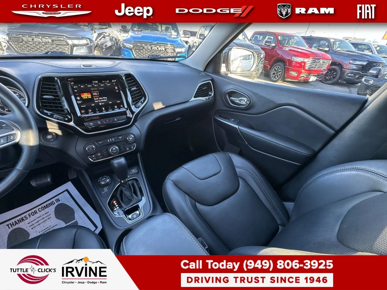 Used 2020 Granite Crystal Metallic Clearcoat Jeep Limited image 3