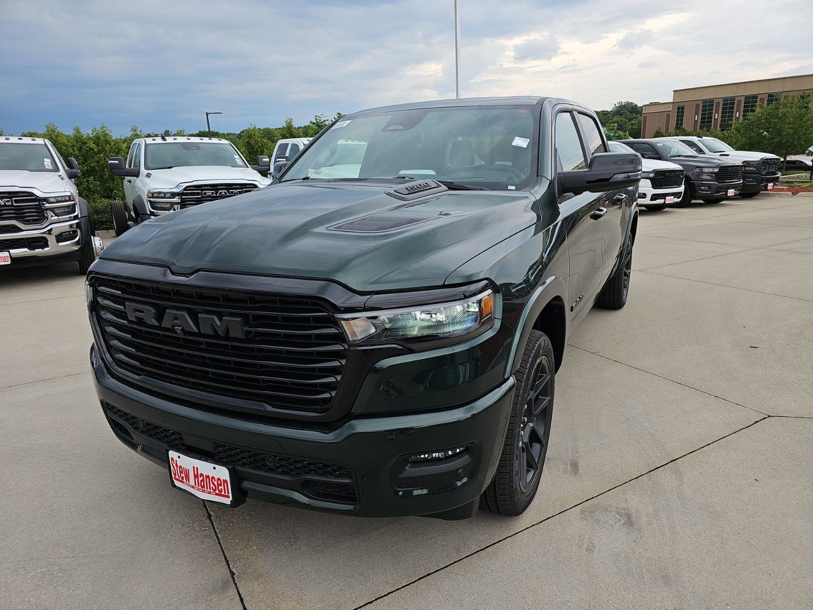 New 2026 Serrano Green Metallic Ram Laramie image 1