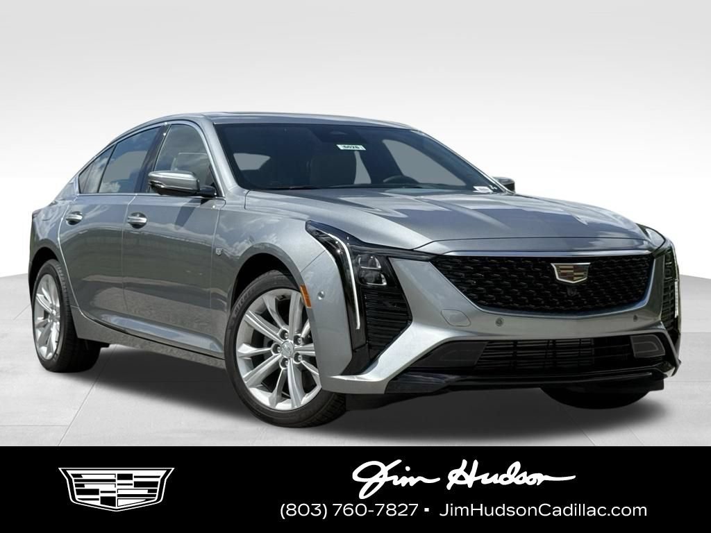 Argent Silver Metallic 2026 Cadillac CT5 Sedan All-Wheel Drive Automatic