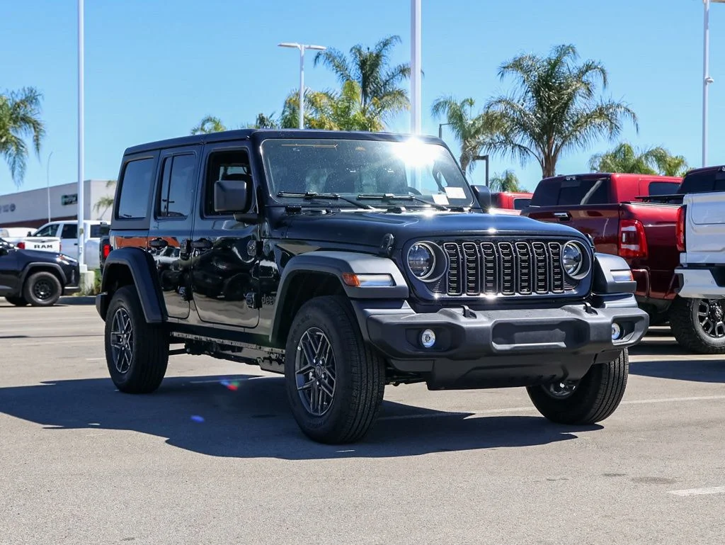 New 2026 Black Clear-Coat Exterior Paint Jeep Sport S image 2