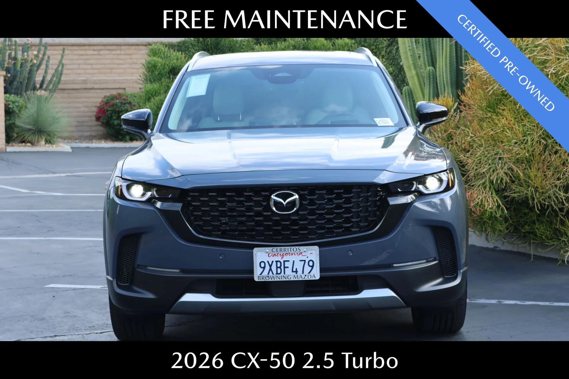 Certified Used 2026 Gray Mazda 2.5 Turbo image 3