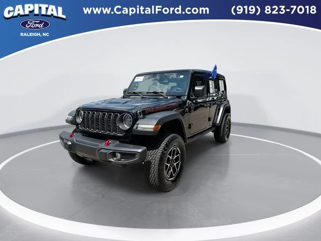 Used 2024 Black Jeep Rubicon image 4