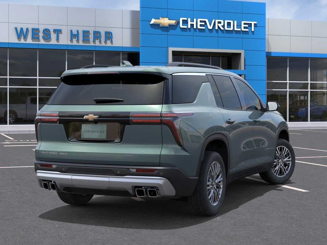 New 2027 Trillium Green Metallic Chevrolet LT image 4