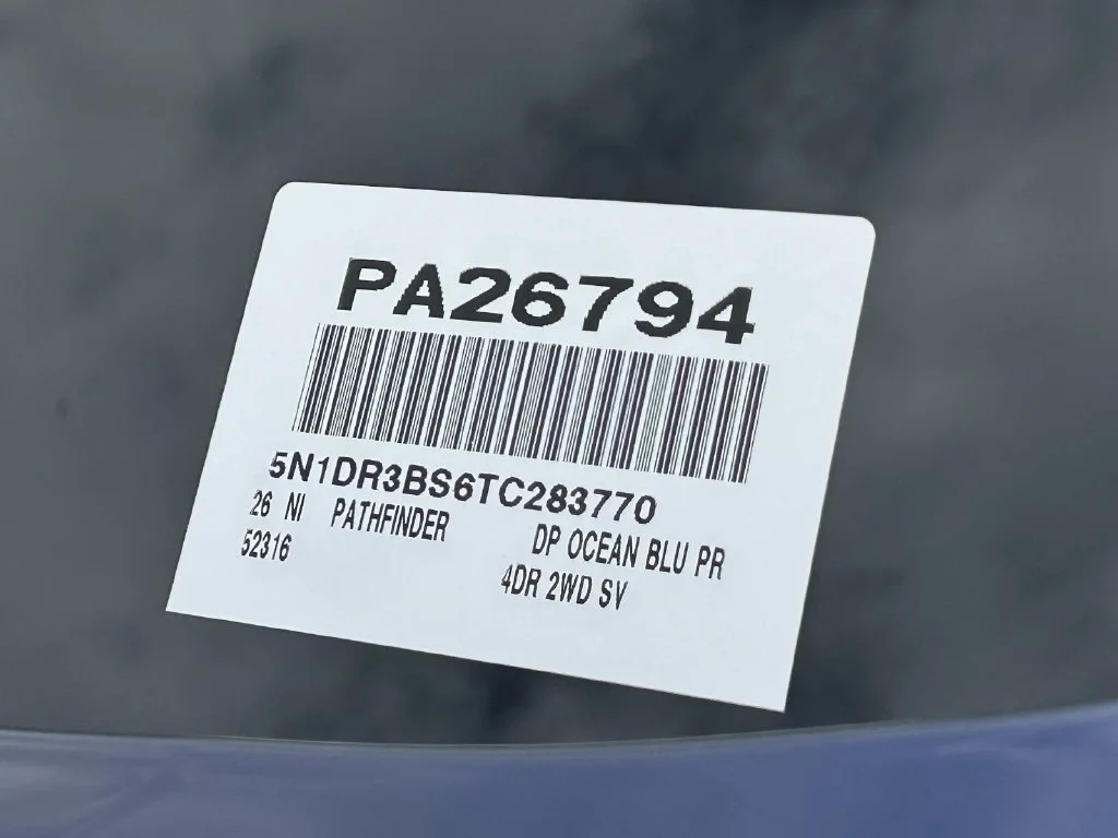 New 2026 Deep Ocean Blue Pearl Nissan SV image 22