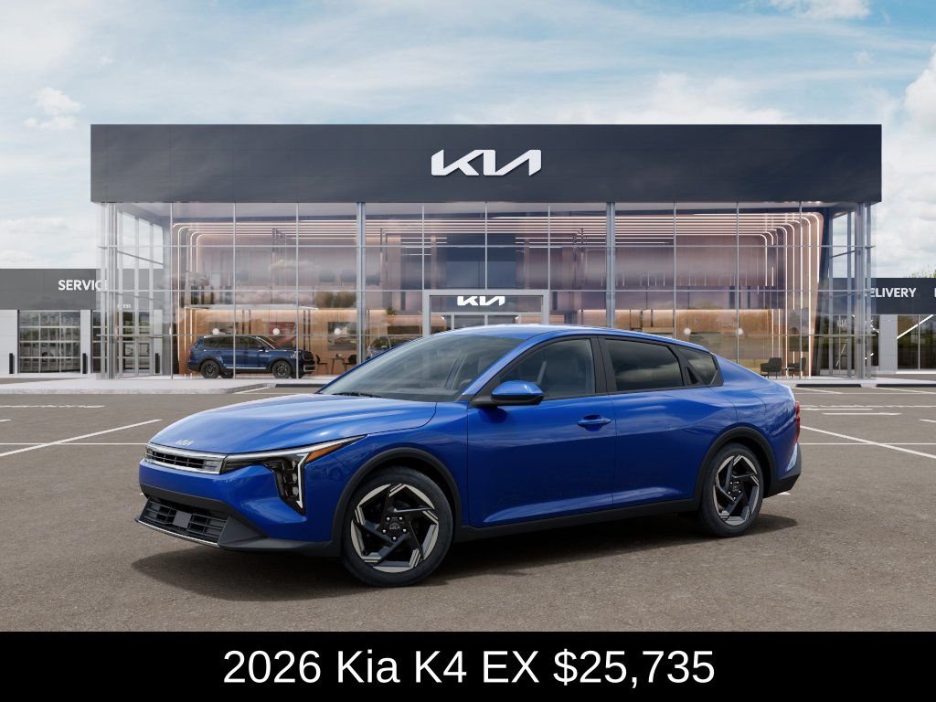 New 2026 Deep Sea Blue Kia EX image 4
