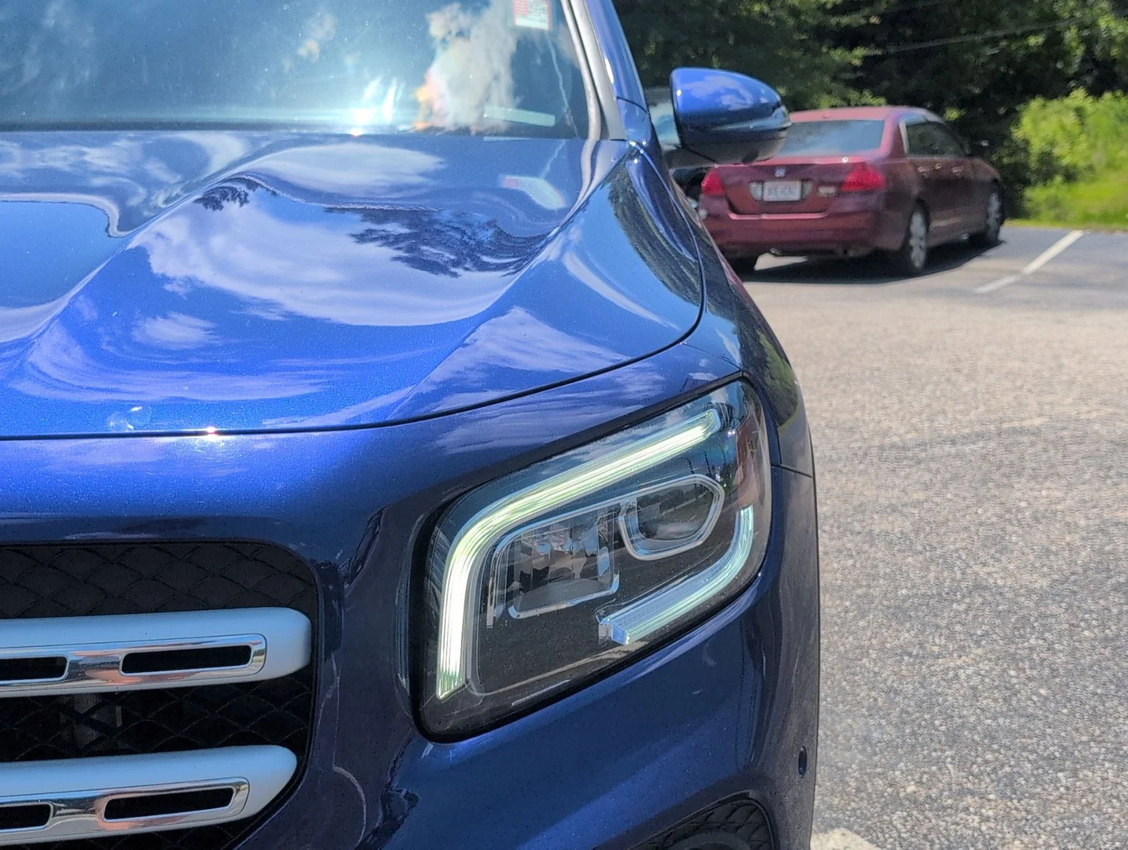 Used 2021 Blue Mercedes-Benz GLB 250 image 12