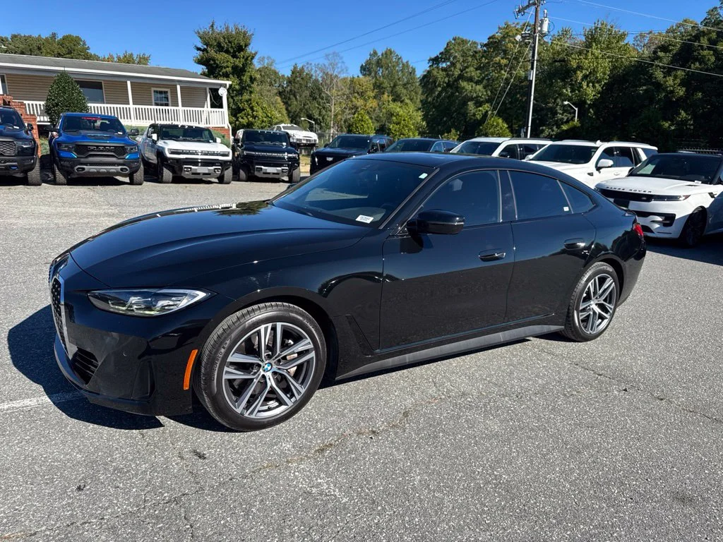 Used 2022 Black BMW 430i Gran Coupe image 1
